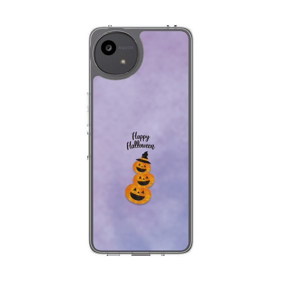 スリムプロテクションケース［ Happy Halloween - Pumpkin ］