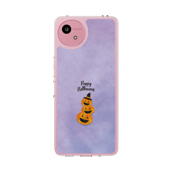スリムプロテクションケース［ Happy Halloween - Pumpkin ］