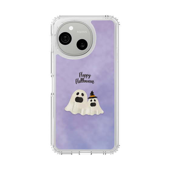 スリムプロテクションケース［ Happy Halloween - Ghost ］