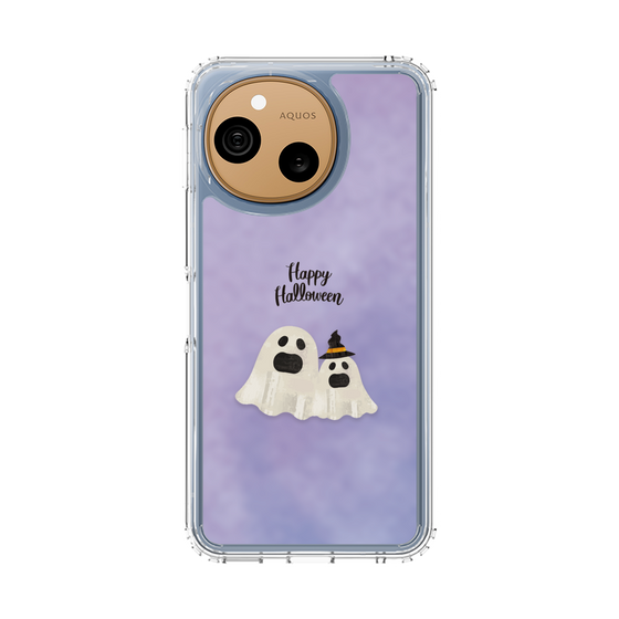 スリムプロテクションケース［ Happy Halloween - Ghost ］