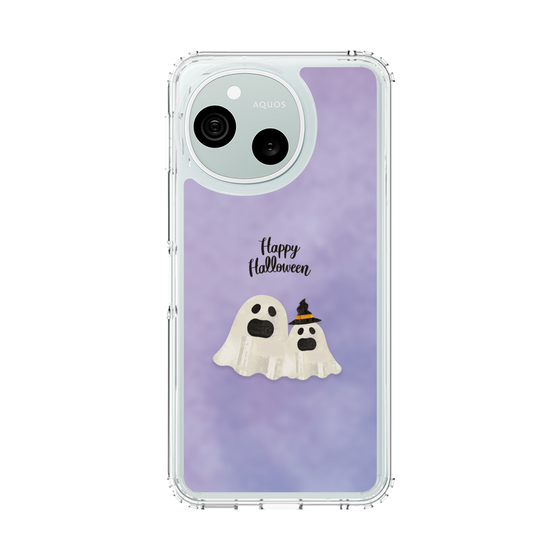 スリムプロテクションケース［ Happy Halloween - Ghost ］