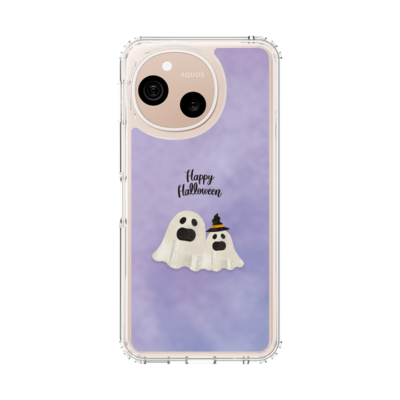 スリムプロテクションケース［ Happy Halloween - Ghost ］