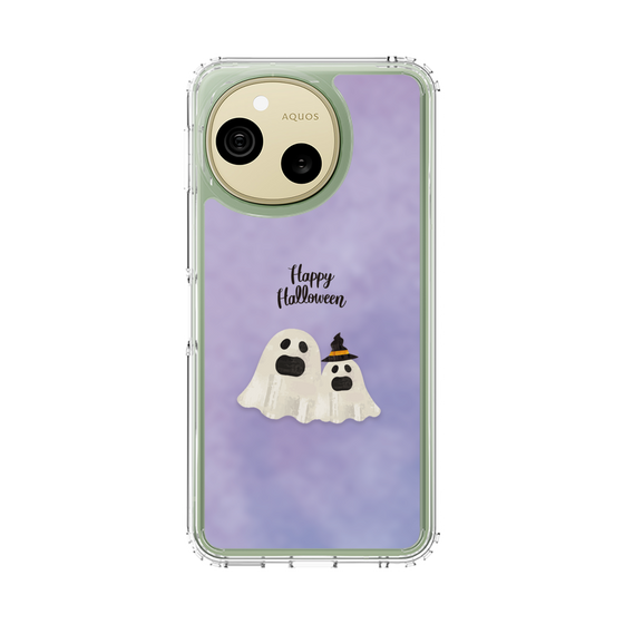 スリムプロテクションケース［ Happy Halloween - Ghost ］