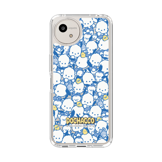 スリムプロテクションケース［ ポチャッコ - うしろうしろ - お友だちいっぱい ］