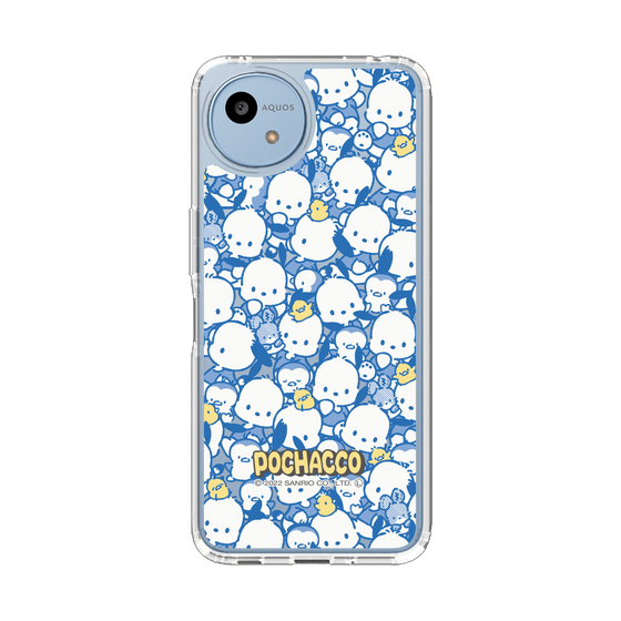 スリムプロテクションケース［ ポチャッコ - うしろうしろ - お友だちいっぱい ］