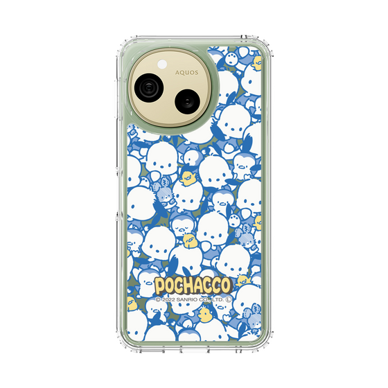 スリムプロテクションケース［ ポチャッコ - うしろうしろ - お友だちいっぱい ］