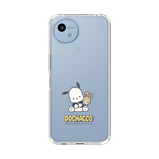 スリムプロテクションケース［ ポチャッコ - うしろうしろ - ラビと一緒 ］