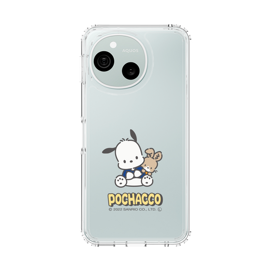 スリムプロテクションケース［ ポチャッコ - うしろうしろ - ラビと一緒 ］