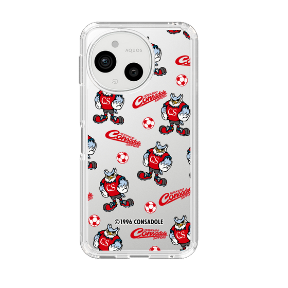 スリムプロテクションケース［ 北海道コンサドーレ札幌 - ドーレくんパターン ］