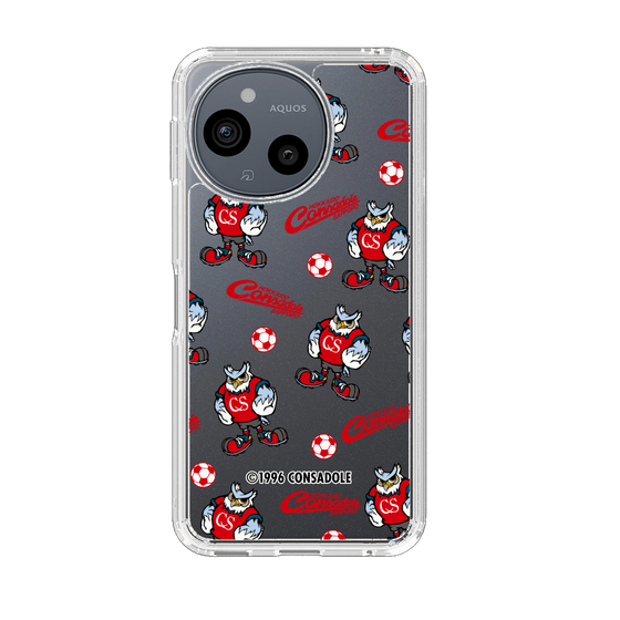 スリムプロテクションケース［ 北海道コンサドーレ札幌 - ドーレくんパターン ］