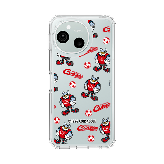 スリムプロテクションケース［ 北海道コンサドーレ札幌 - ドーレくんパターン ］