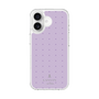 スリムプロテクションケース［ LANVIN en Bleu Tiny dots Purple - ランバン ドット パープル ］