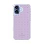 スリムプロテクションケース［ LANVIN en Bleu Tiny dots Purple - ランバン ドット パープル ］