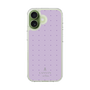 スリムプロテクションケース［ LANVIN en Bleu Tiny dots Purple - ランバン ドット パープル ］