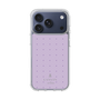 スリムプロテクションケース［ LANVIN en Bleu Tiny dots Purple - ランバン ドット パープル ］