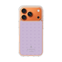 スリムプロテクションケース［ LANVIN en Bleu Tiny dots Purple - ランバン ドット パープル ］