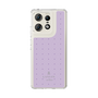 スリムプロテクションケース［ LANVIN en Bleu Tiny dots Purple - ランバン ドット パープル ］