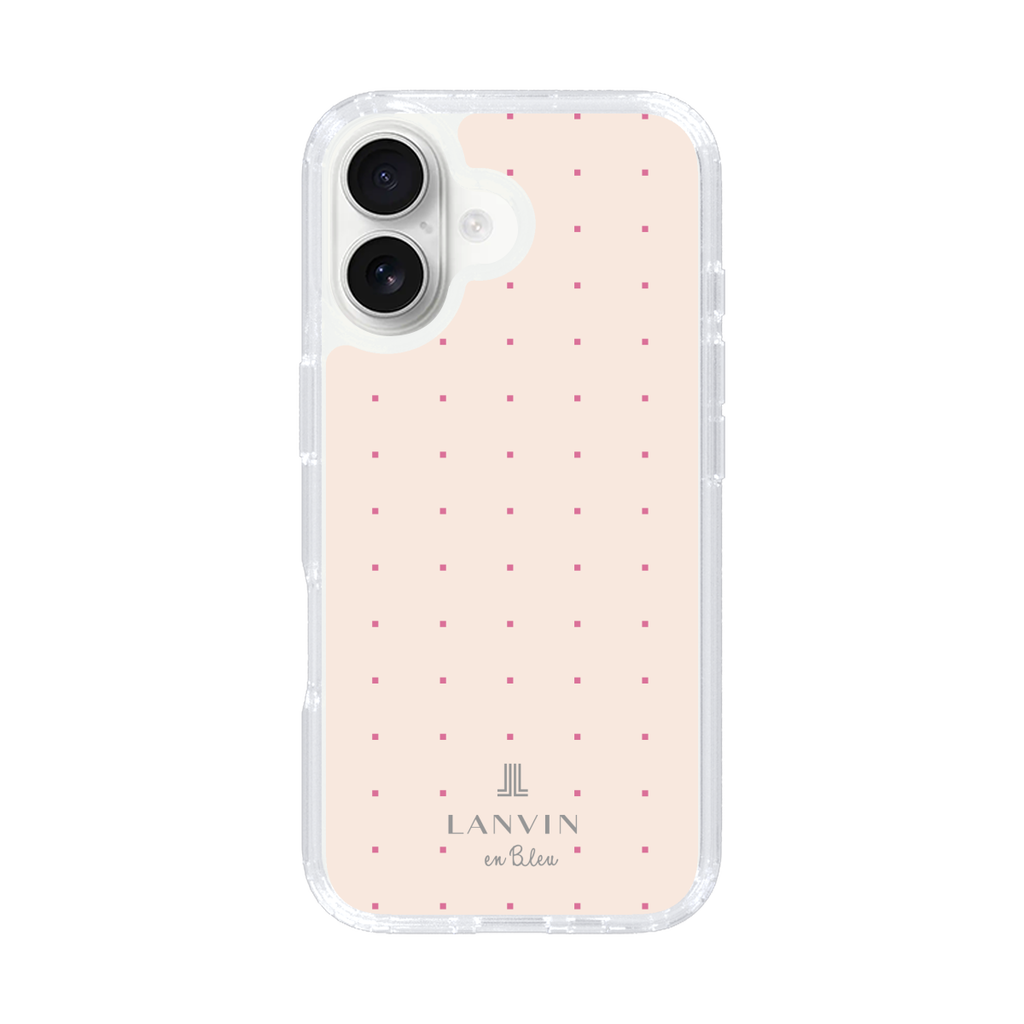 LANVIN en Bleu Tiny dots Pink - ランバン ドット ピンク