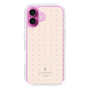 スリムプロテクションケース［ LANVIN en Bleu Tiny dots Pink - ランバン ドット ピンク ］