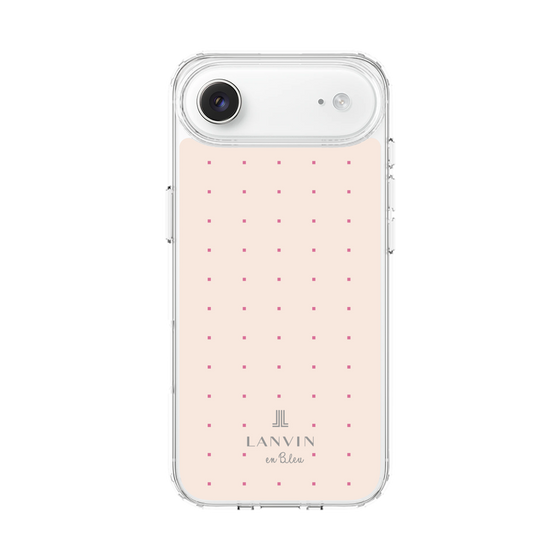 スリムプロテクションケース［ LANVIN en Bleu Tiny dots Pink - ランバン ドット ピンク ］