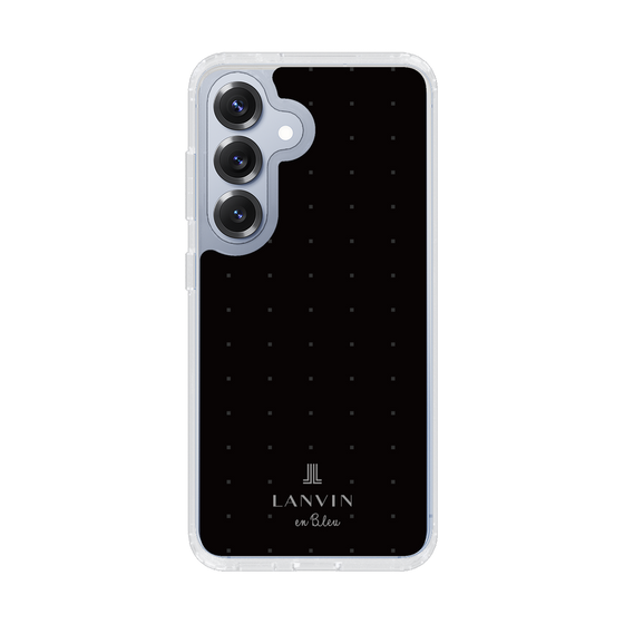 スリムプロテクションケース［ LANVIN en Bleu Tiny dots Black - ランバン ドット ブラック ］