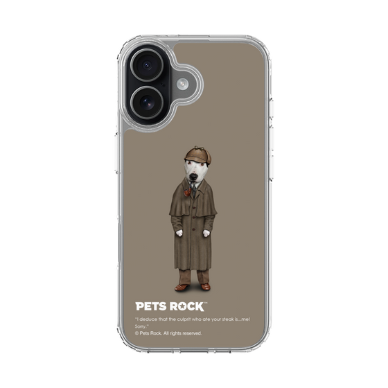 スリムプロテクションケース［ PETS ROCK - Detective ］