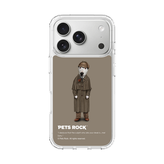 スリムプロテクションケース［ PETS ROCK - Detective ］