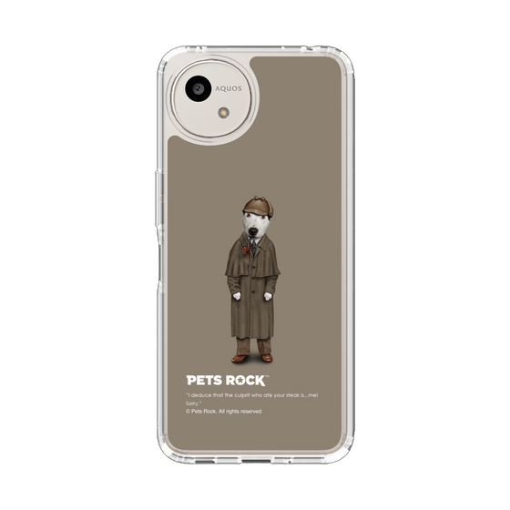 スリムプロテクションケース［ PETS ROCK - Detective ］