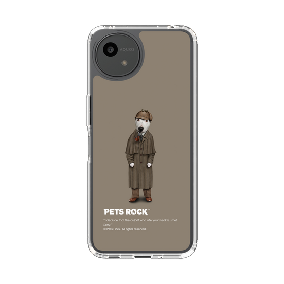 スリムプロテクションケース［ PETS ROCK - Detective ］