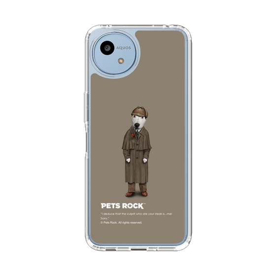 スリムプロテクションケース［ PETS ROCK - Detective ］