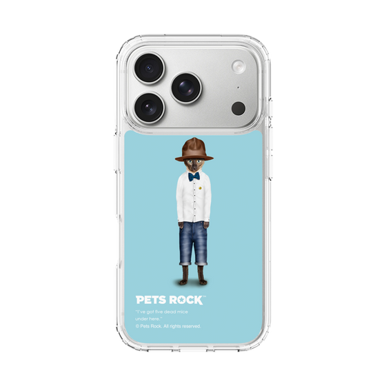 スリムプロテクションケース［ PETS ROCK - Purrell ］