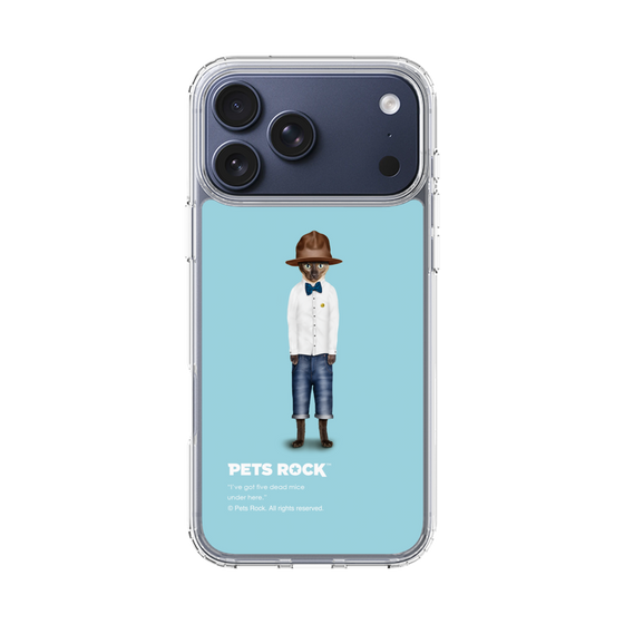 スリムプロテクションケース［ PETS ROCK - Purrell ］