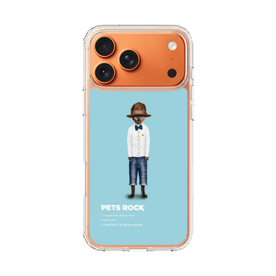 スリムプロテクションケース［ PETS ROCK - Purrell ］