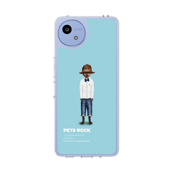 スリムプロテクションケース［ PETS ROCK - Purrell ］