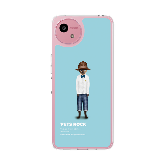 スリムプロテクションケース［ PETS ROCK - Purrell ］