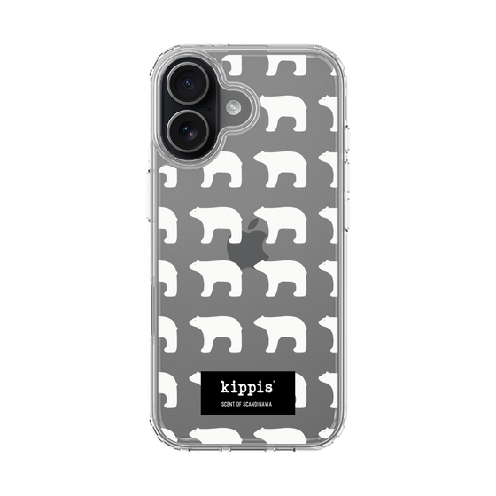 スリムプロテクションケース［ kippis® - Jaakarhu - シロクマ ］