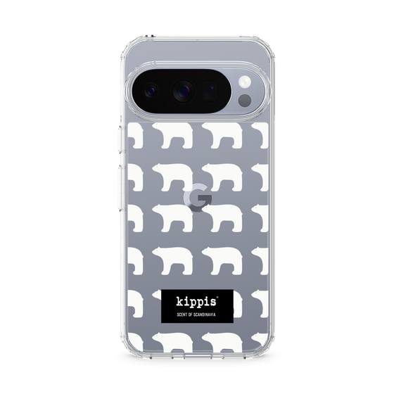 スリムプロテクションケース［ kippis® - Jaakarhu - シロクマ ］