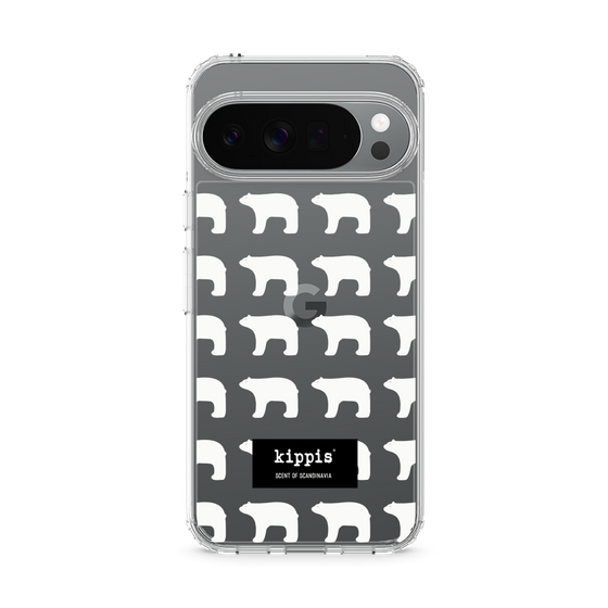スリムプロテクションケース［ kippis® - Jaakarhu - シロクマ ］