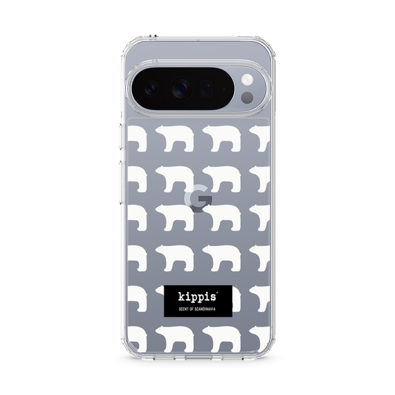 スリムプロテクションケース［ kippis® - Jaakarhu - シロクマ ］