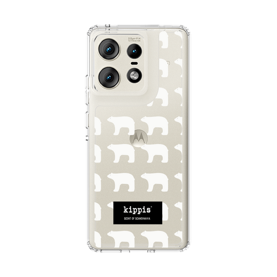 スリムプロテクションケース［ kippis® - Jaakarhu - シロクマ ］