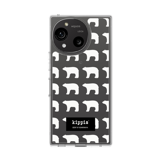 スリムプロテクションケース［ kippis® - Jaakarhu - シロクマ ］