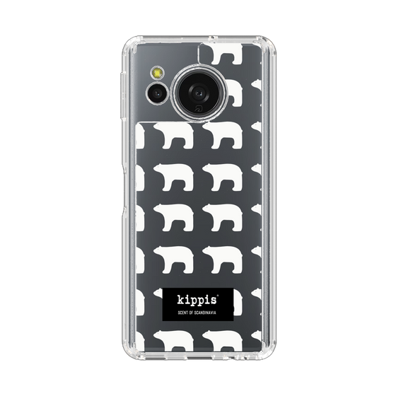 スリムプロテクションケース［ kippis® - Jaakarhu - シロクマ ］
