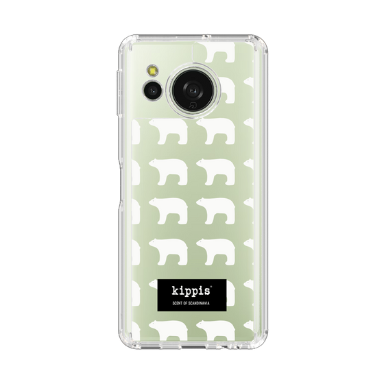 スリムプロテクションケース［ kippis® - Jaakarhu - シロクマ ］