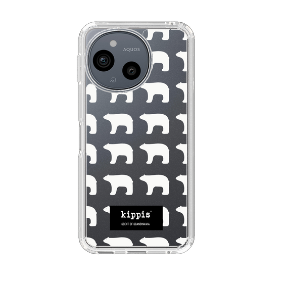 スリムプロテクションケース［ kippis® - Jaakarhu - シロクマ ］