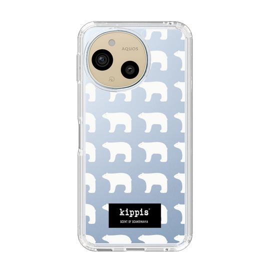 スリムプロテクションケース［ kippis® - Jaakarhu - シロクマ ］