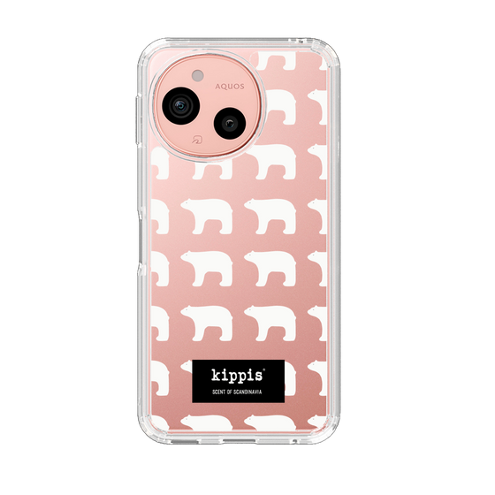 スリムプロテクションケース［ kippis® - Jaakarhu - シロクマ ］