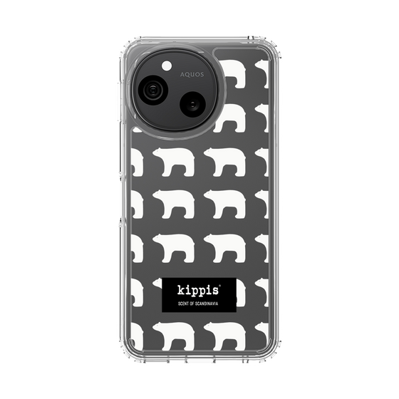 スリムプロテクションケース［ kippis® - Jaakarhu - シロクマ ］