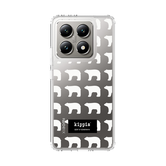 スリムプロテクションケース［ kippis® - Jaakarhu - シロクマ ］