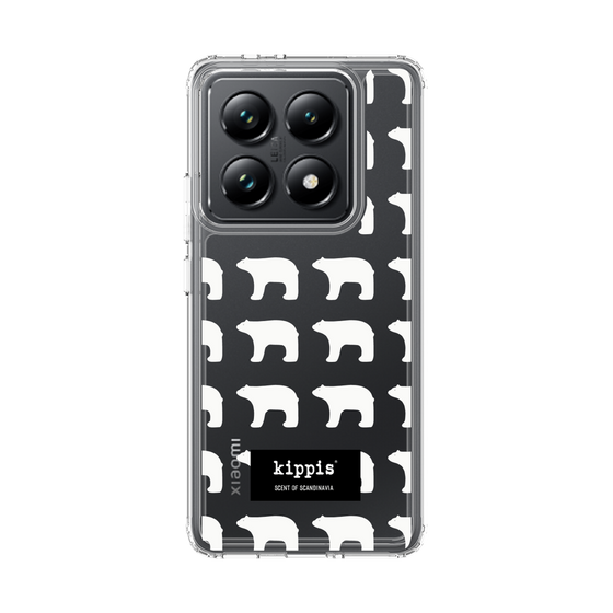 スリムプロテクションケース［ kippis® - Jaakarhu - シロクマ ］