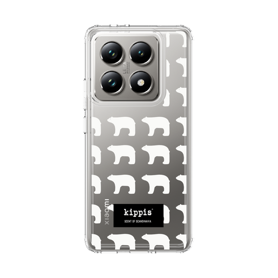 スリムプロテクションケース［ kippis® - Jaakarhu - シロクマ ］